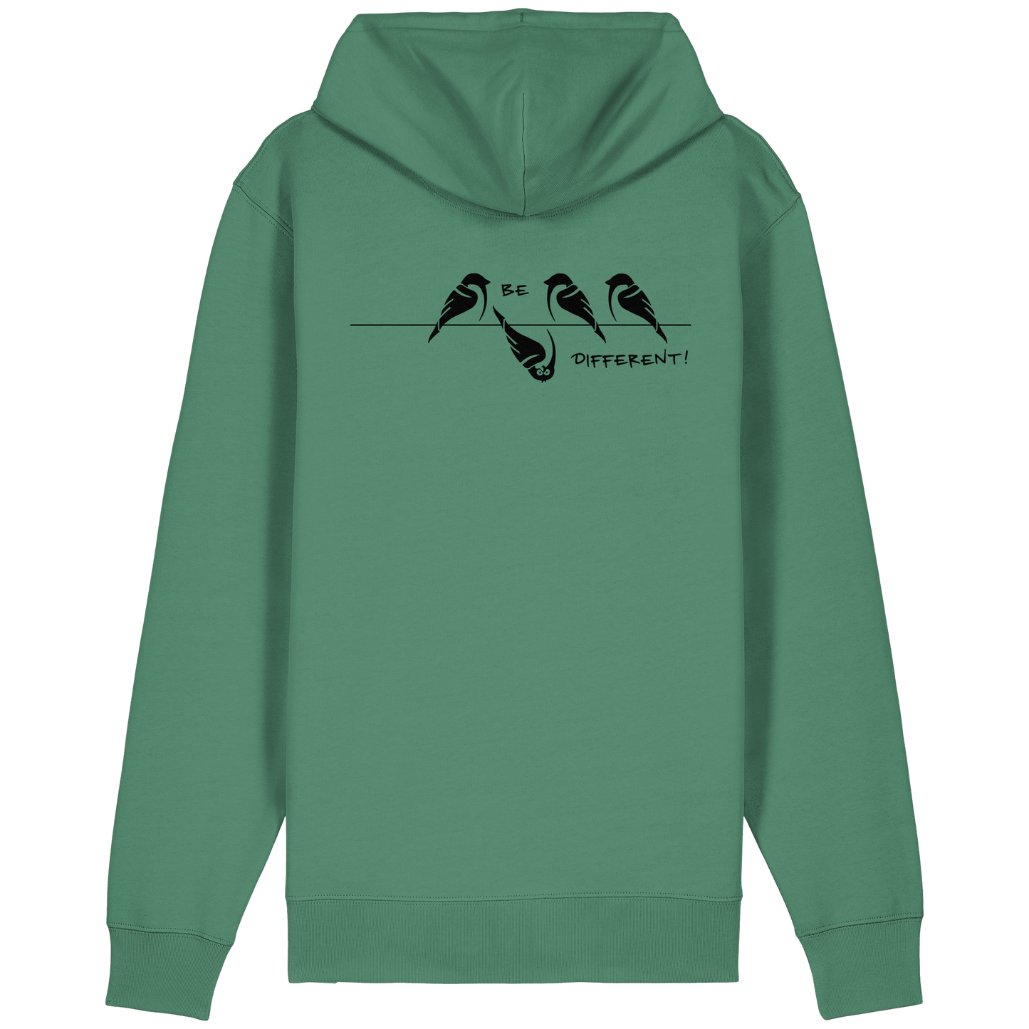 Sei anders, kleiner Spatz - Organic Relaxed Zipper