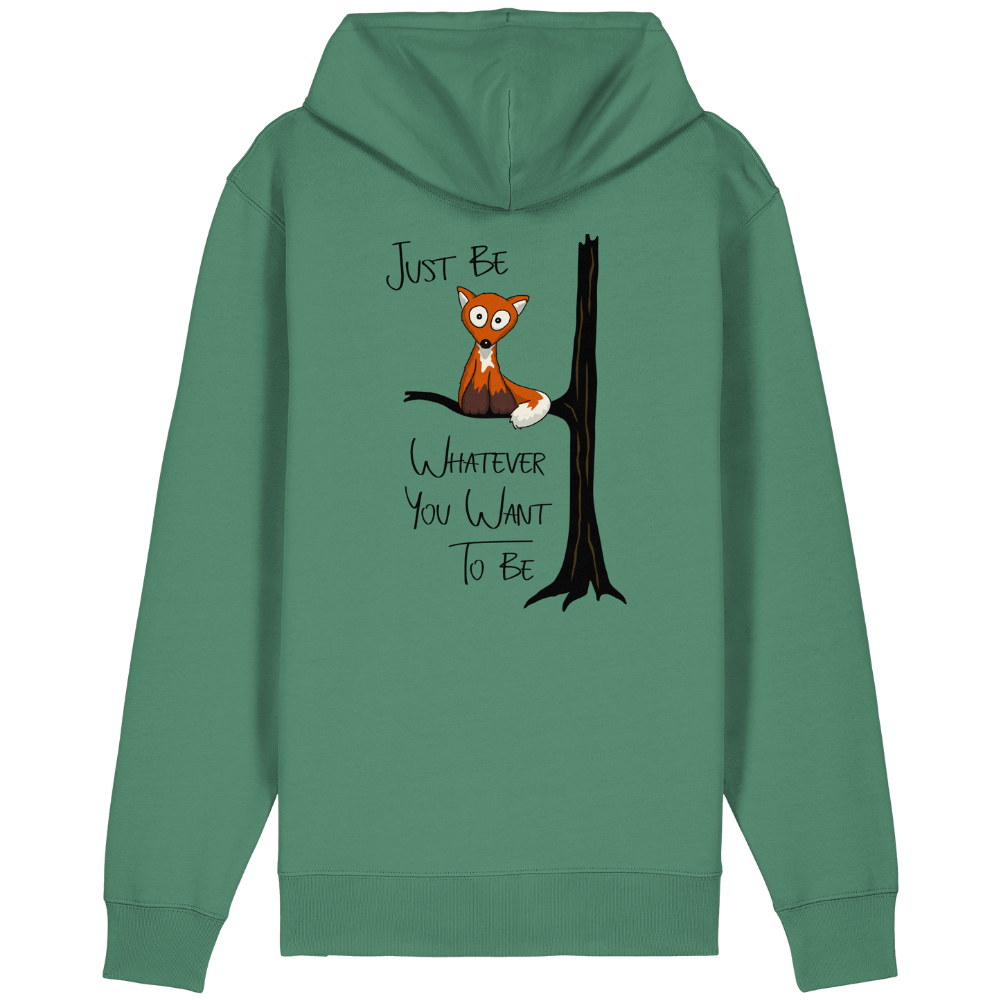 Just Be Whatever | Fuchs wie Eule - Organic Relaxed Zipper