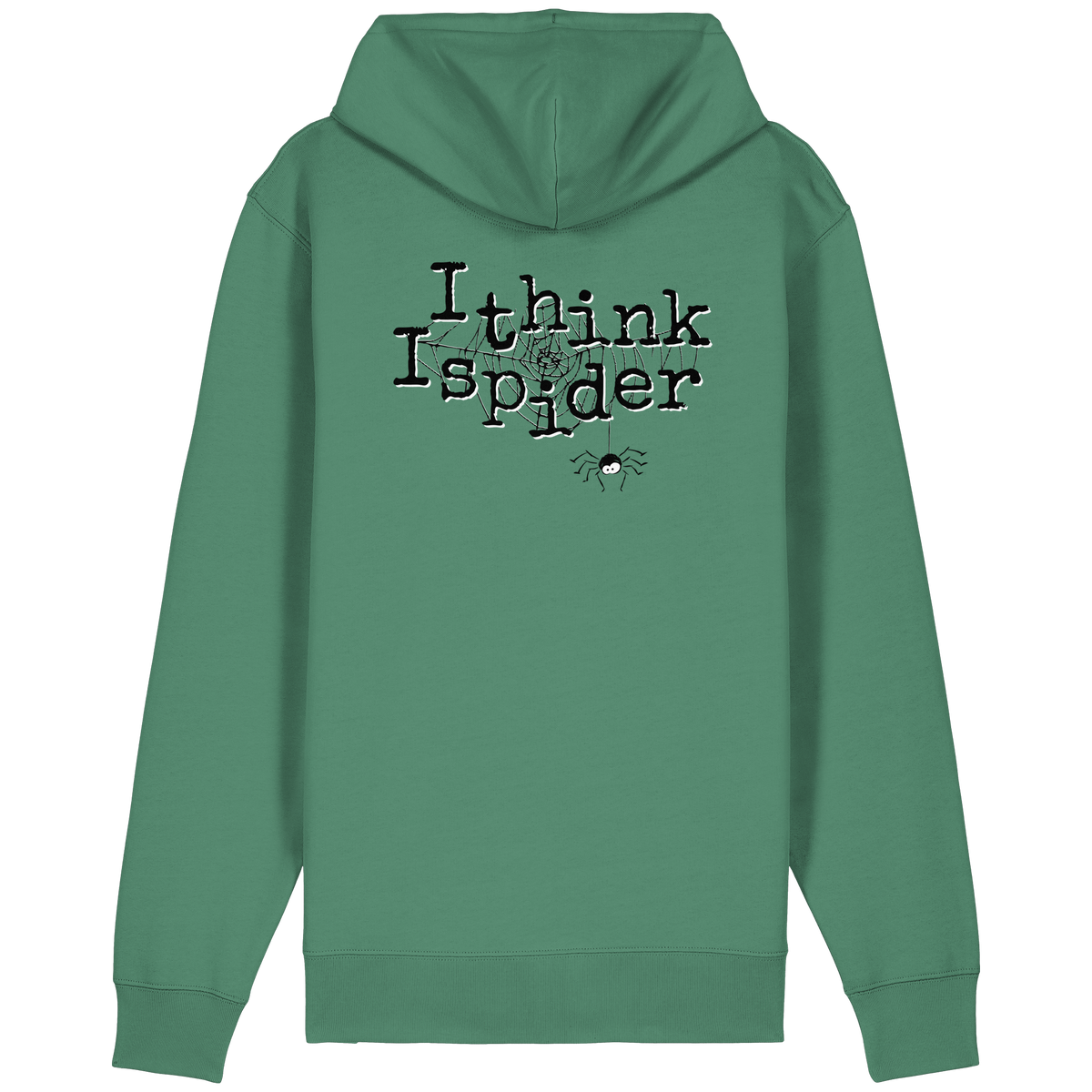 I think I spider - Spinne - Organic Relaxed Zipper
