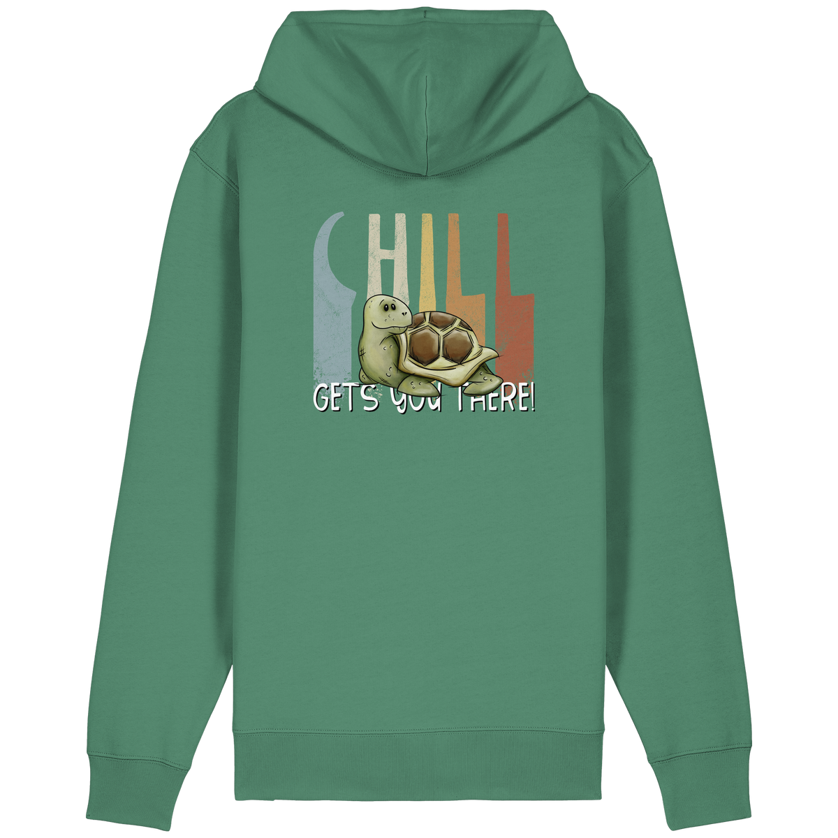 Gechillt gemütliche Schildkröte - Organic Relaxed Zipper