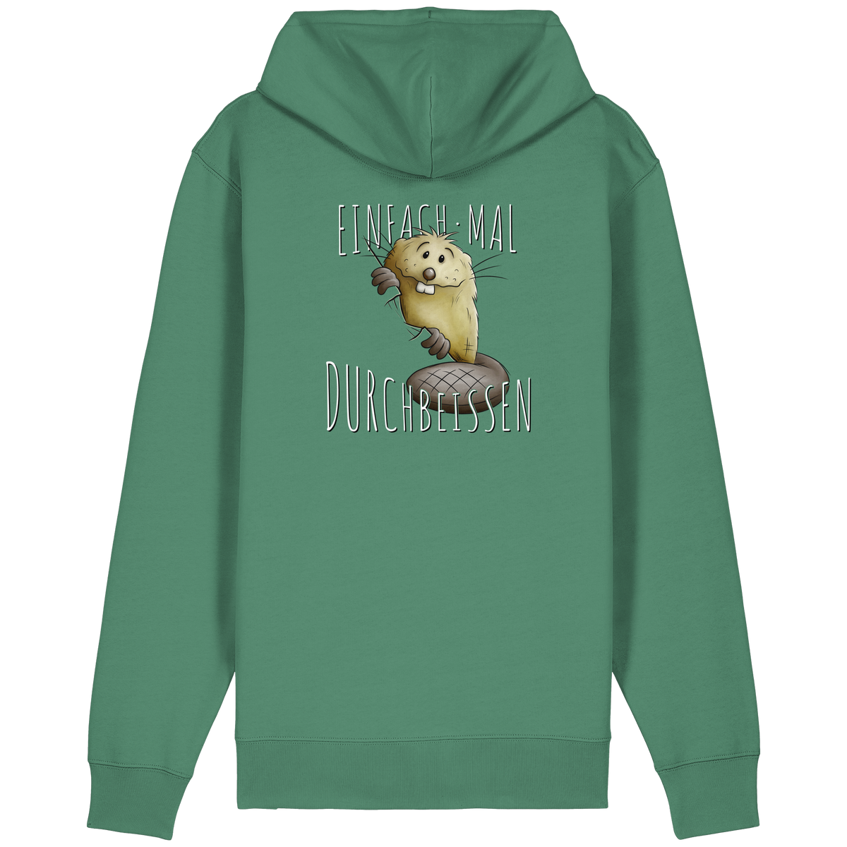 Einfach mal Durchbeissen Biber - Organic Relaxed Zipper