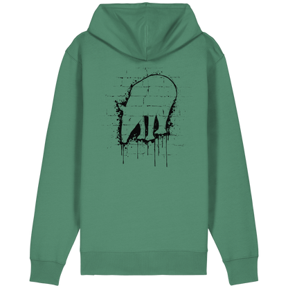 Urban Street Art Tapir Silhouette - Organic Relaxed Zipper