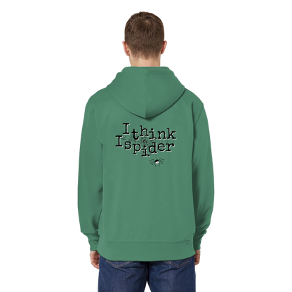 I think I spider - Spinne - Organic Relaxed Zipper