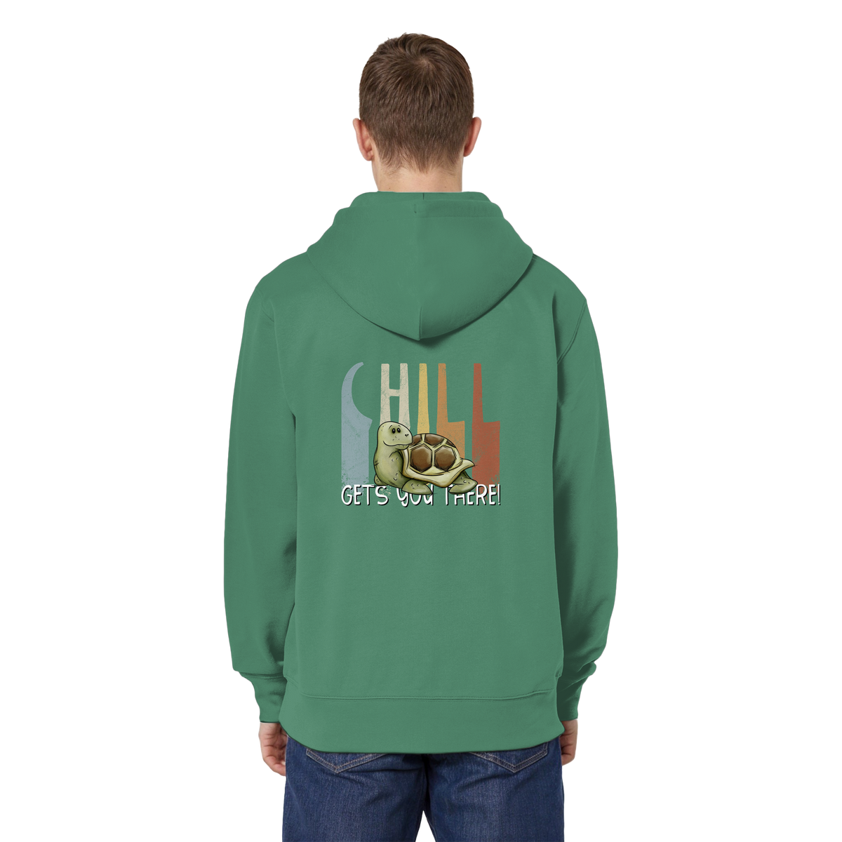 Gechillt gemütliche Schildkröte - Organic Relaxed Zipper