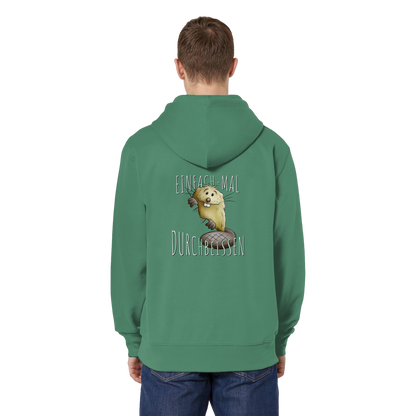 Einfach mal Durchbeissen Biber - Organic Relaxed Zipper