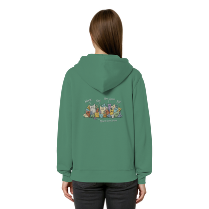 Nope, Nee, Nö Katzen - Organic Relaxed Zipper