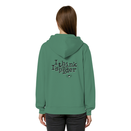 I think I spider - Spinne - Organic Relaxed Zipper