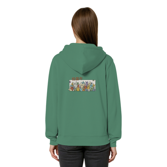 Chinesisches Jahr der Katzen - Organic Relaxed Zipper