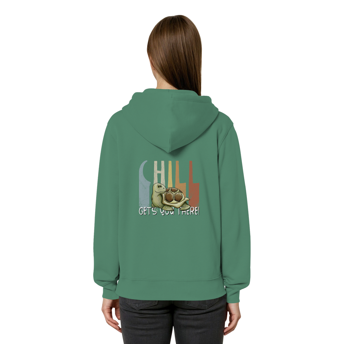 Gechillt gemütliche Schildkröte - Organic Relaxed Zipper