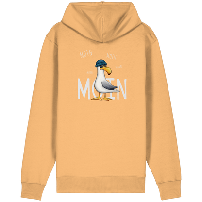Moin Moin Lässige Hipster Möwe  - Organic Relaxed Zipper