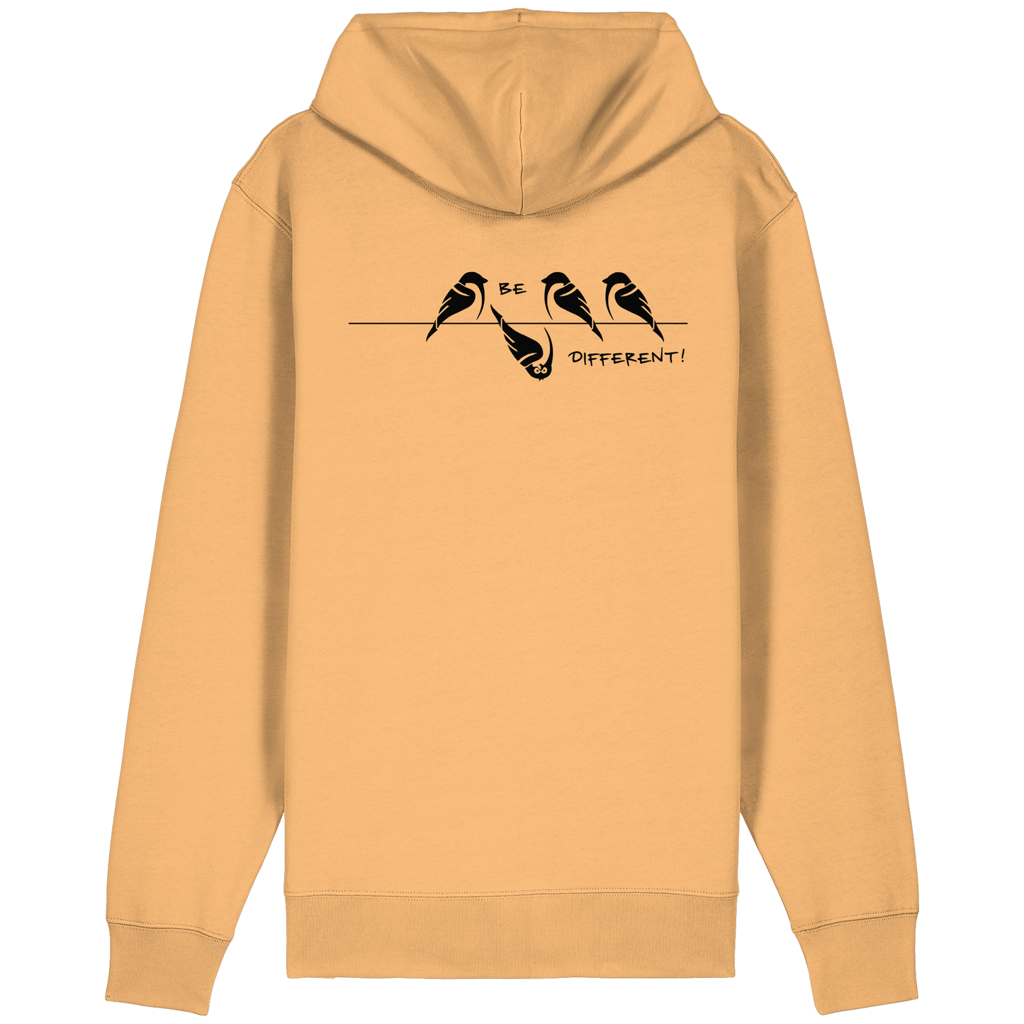 Sei anders, kleiner Spatz - Organic Relaxed Zipper
