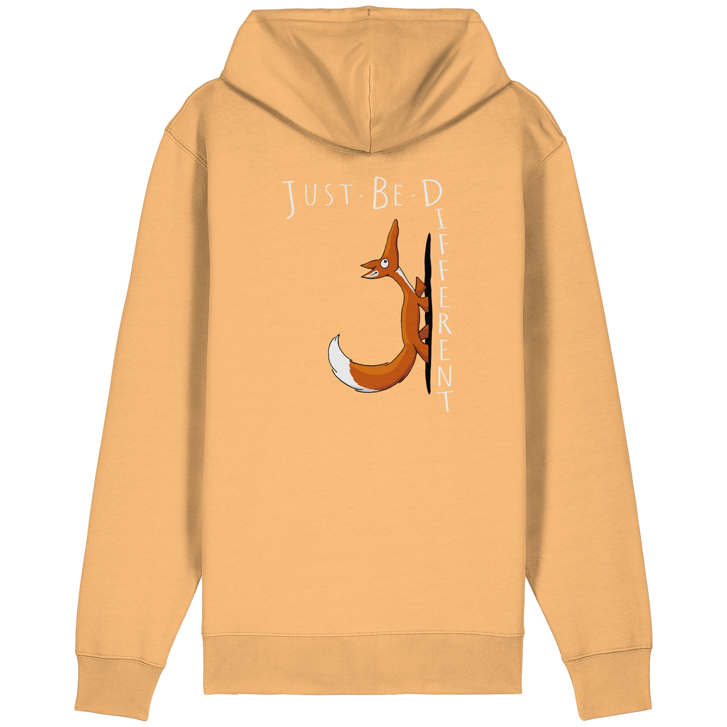 Just Be Different | Sei Anders, kleiner Fuchs - Organic Relaxed Zipper