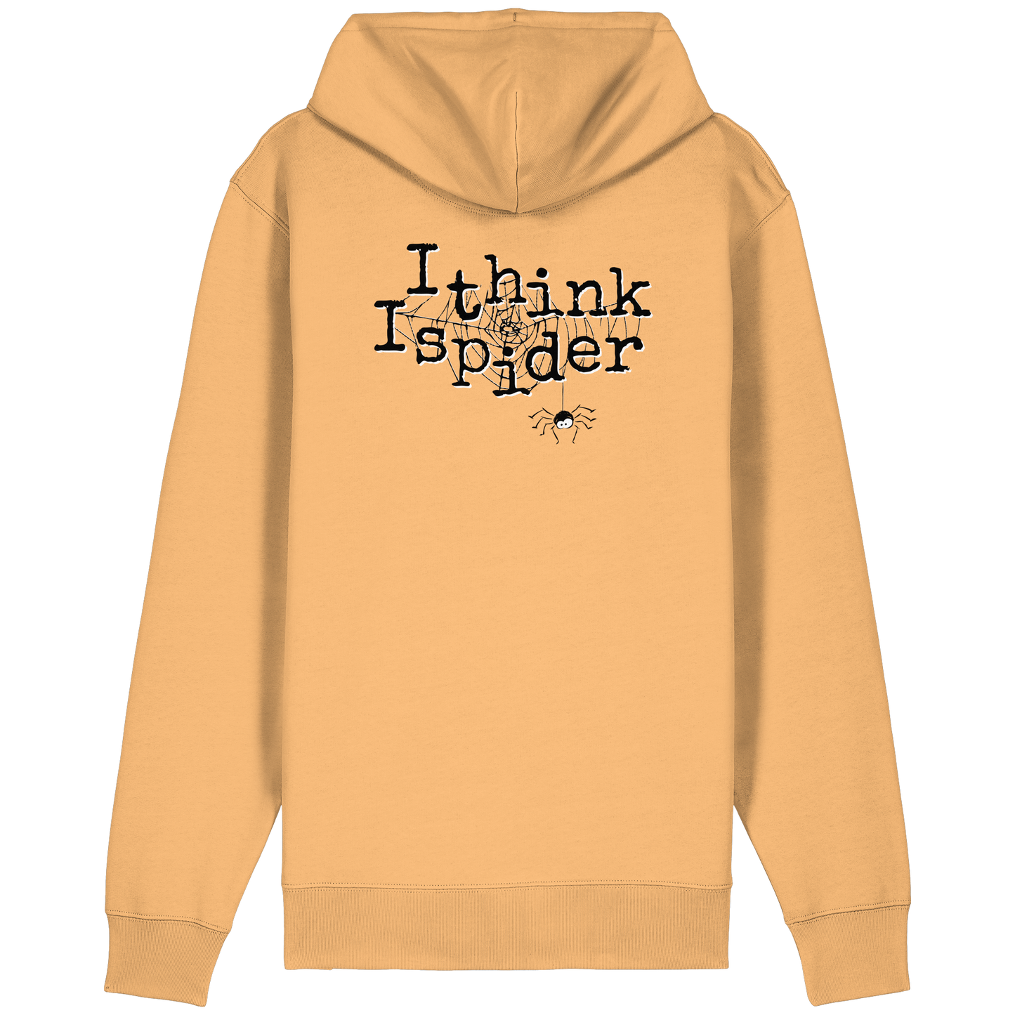 I think I spider - Spinne - Organic Relaxed Zipper