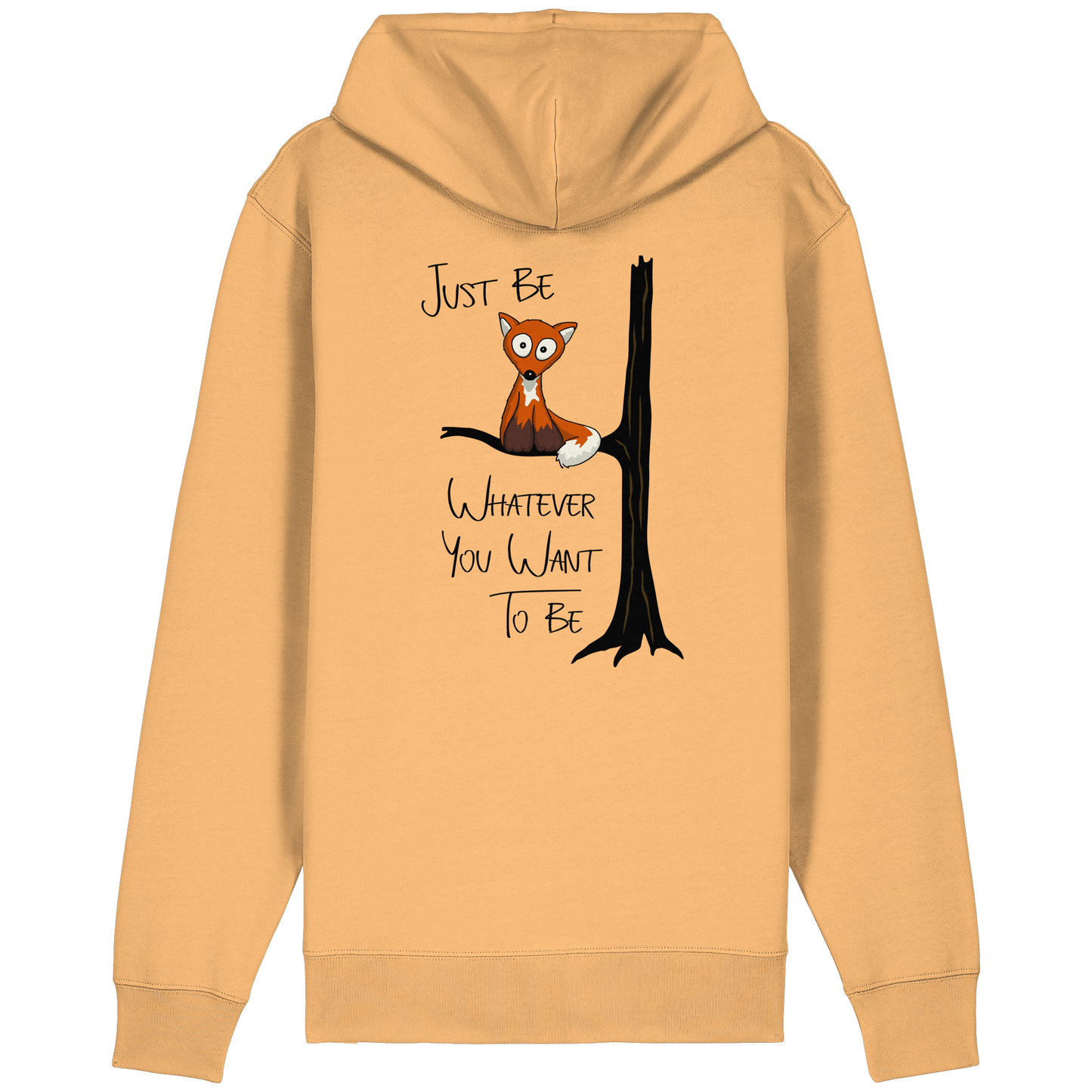 Just Be Whatever | Fuchs wie Eule - Organic Relaxed Zipper