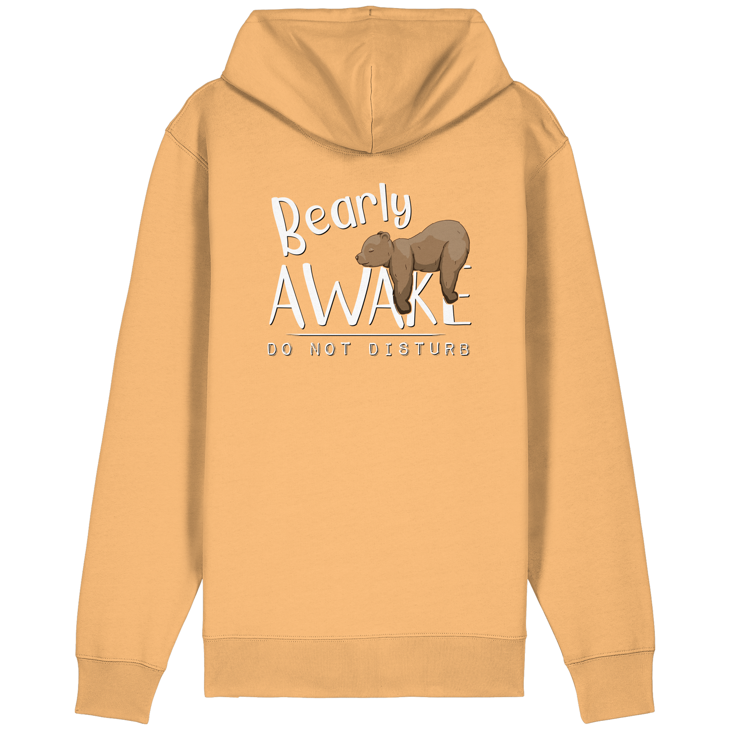 Bearly Awake Bitte nicht stören Bär - Organic Relaxed Zipper