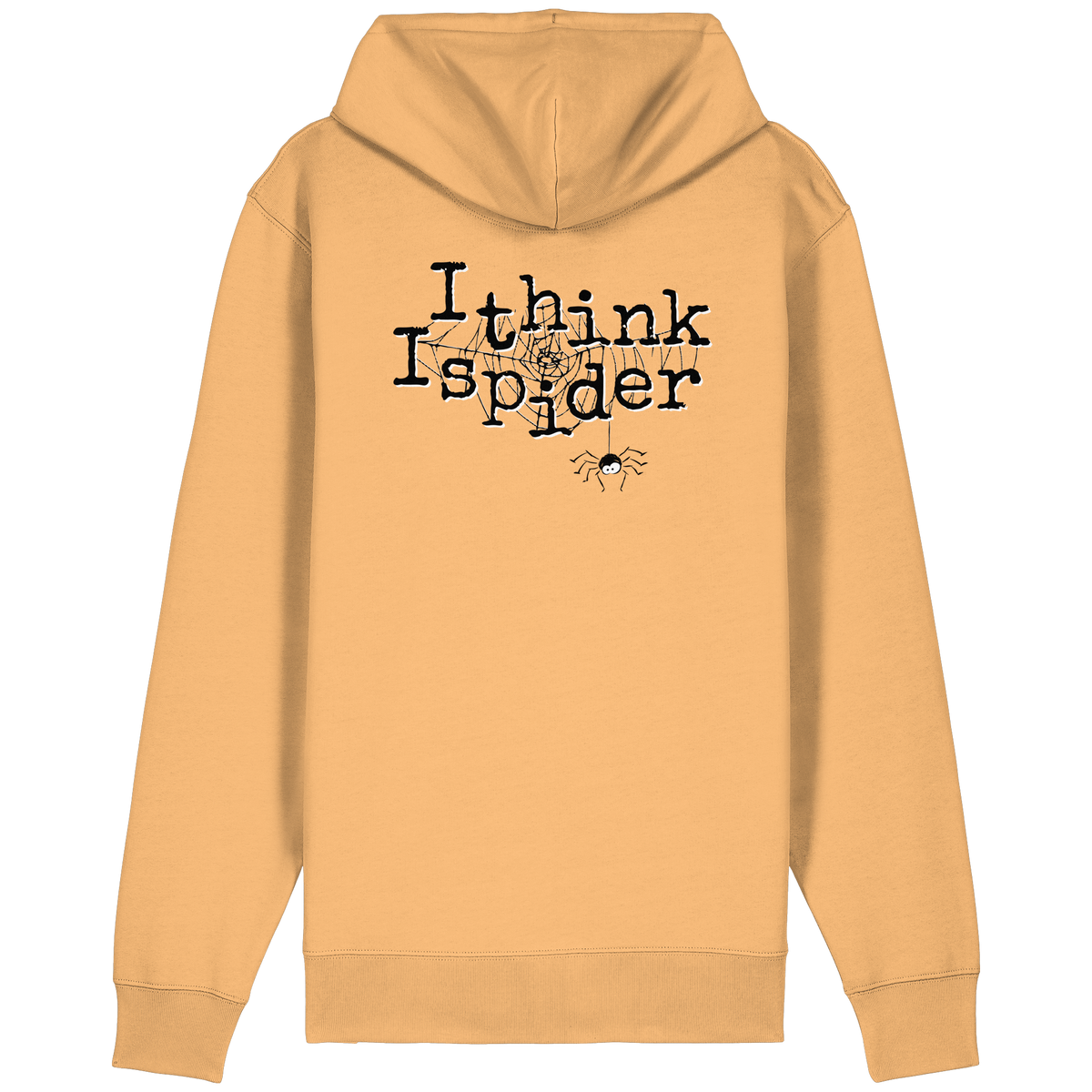 I think I spider - Spinne - Organic Relaxed Zipper