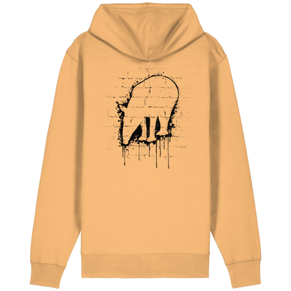 Urban Street Art Tapir Silhouette - Organic Relaxed Zipper