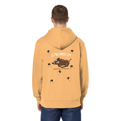 Sauwild wilde Sau | Wildschwein Keiler - Organic Relaxed Zipper