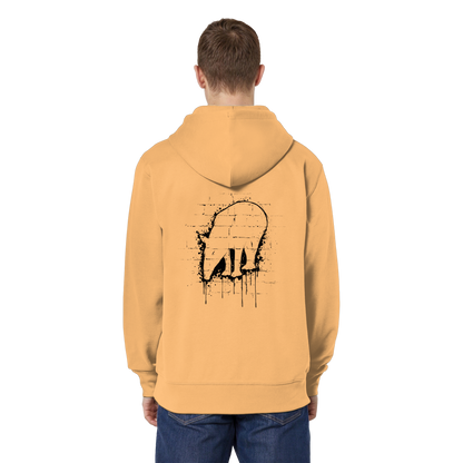 Urban Street Art Tapir Silhouette - Organic Relaxed Zipper
