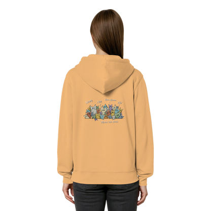 Nope, Nee, Nö Katzen - Organic Relaxed Zipper