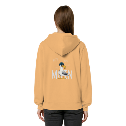 Moin Moin Lässige Hipster Möwe  - Organic Relaxed Zipper