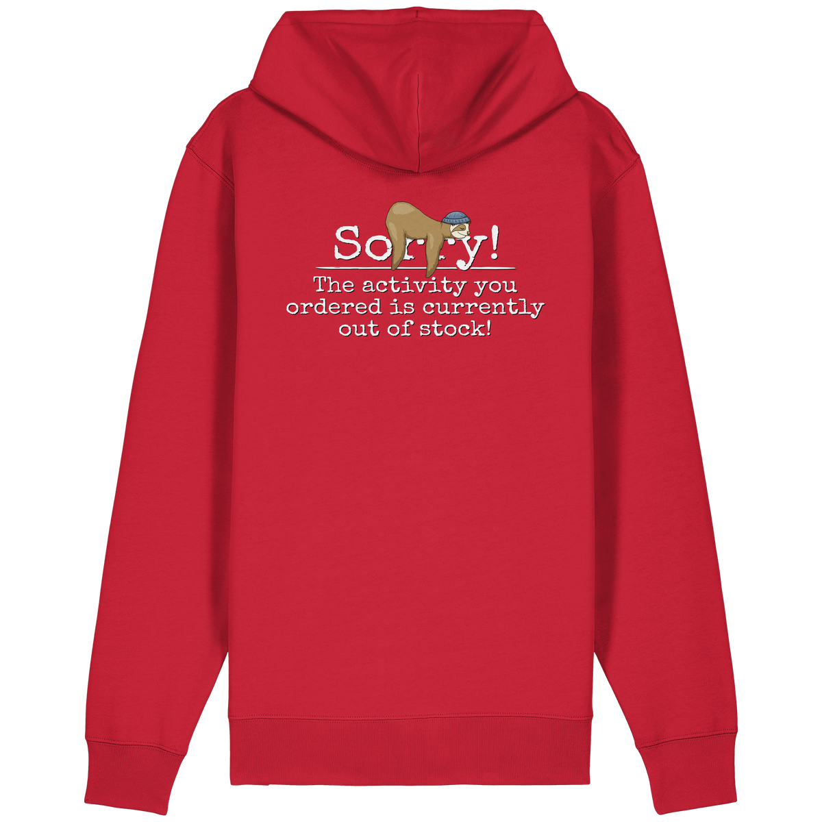 No-Activity Faultier - Organic Relaxed Zipper