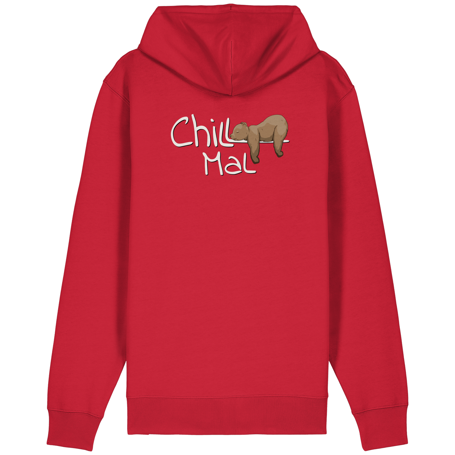 Chill Mal schläfriger Braunbär - Organic Relaxed Zipper