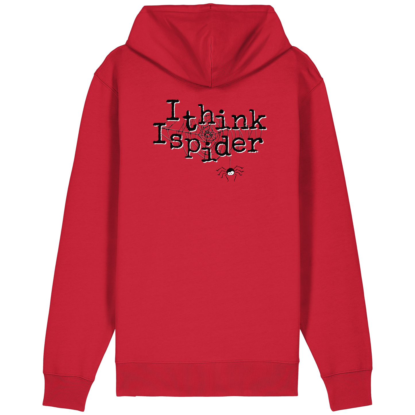 I think I spider - Spinne - Organic Relaxed Zipper