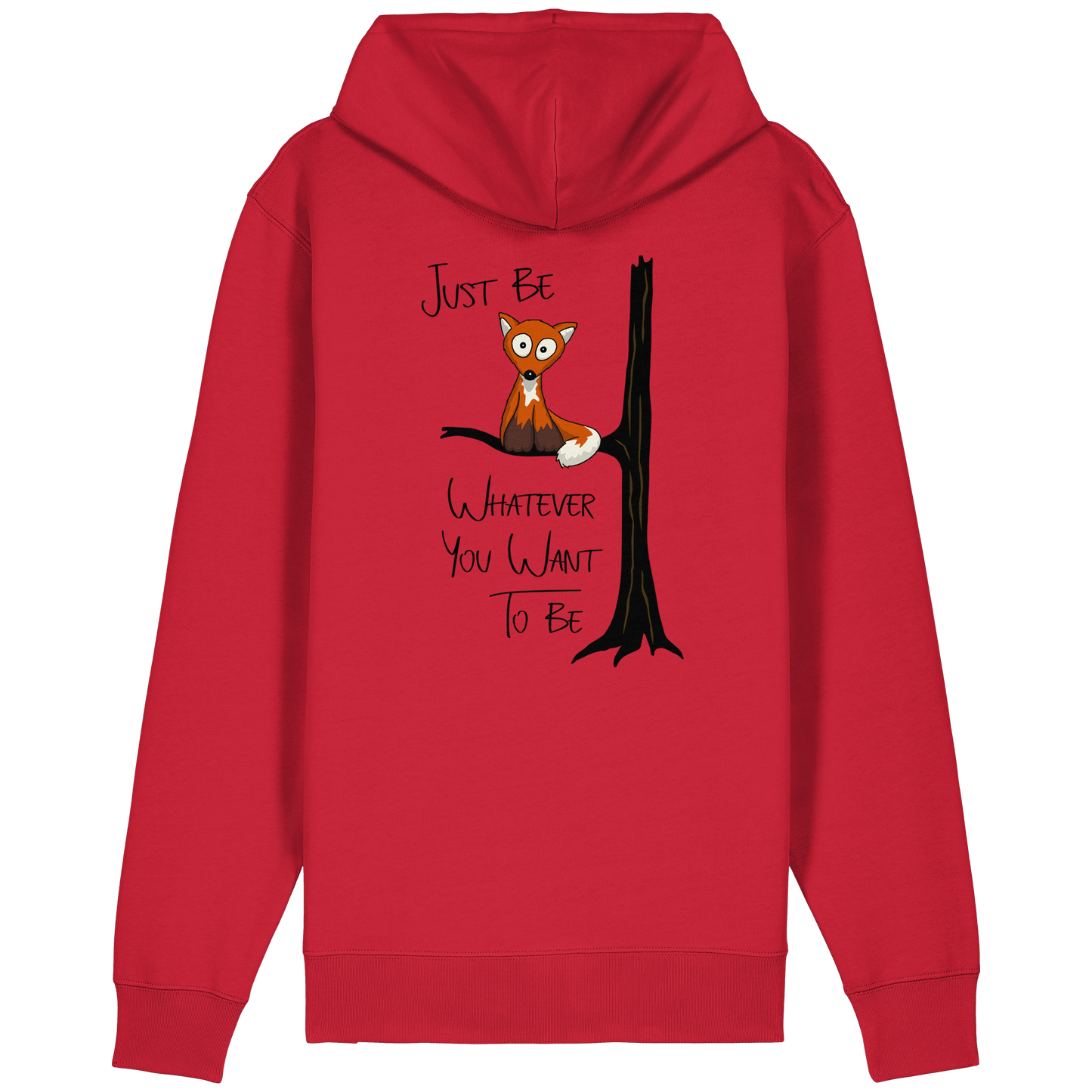 Just Be Whatever | Fuchs wie Eule - Organic Relaxed Zipper