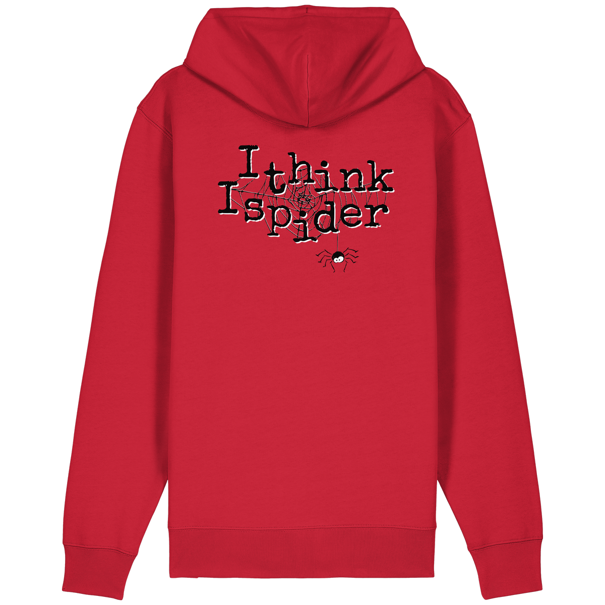 I think I spider - Spinne - Organic Relaxed Zipper