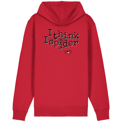 I think I spider - Spinne - Organic Relaxed Zipper