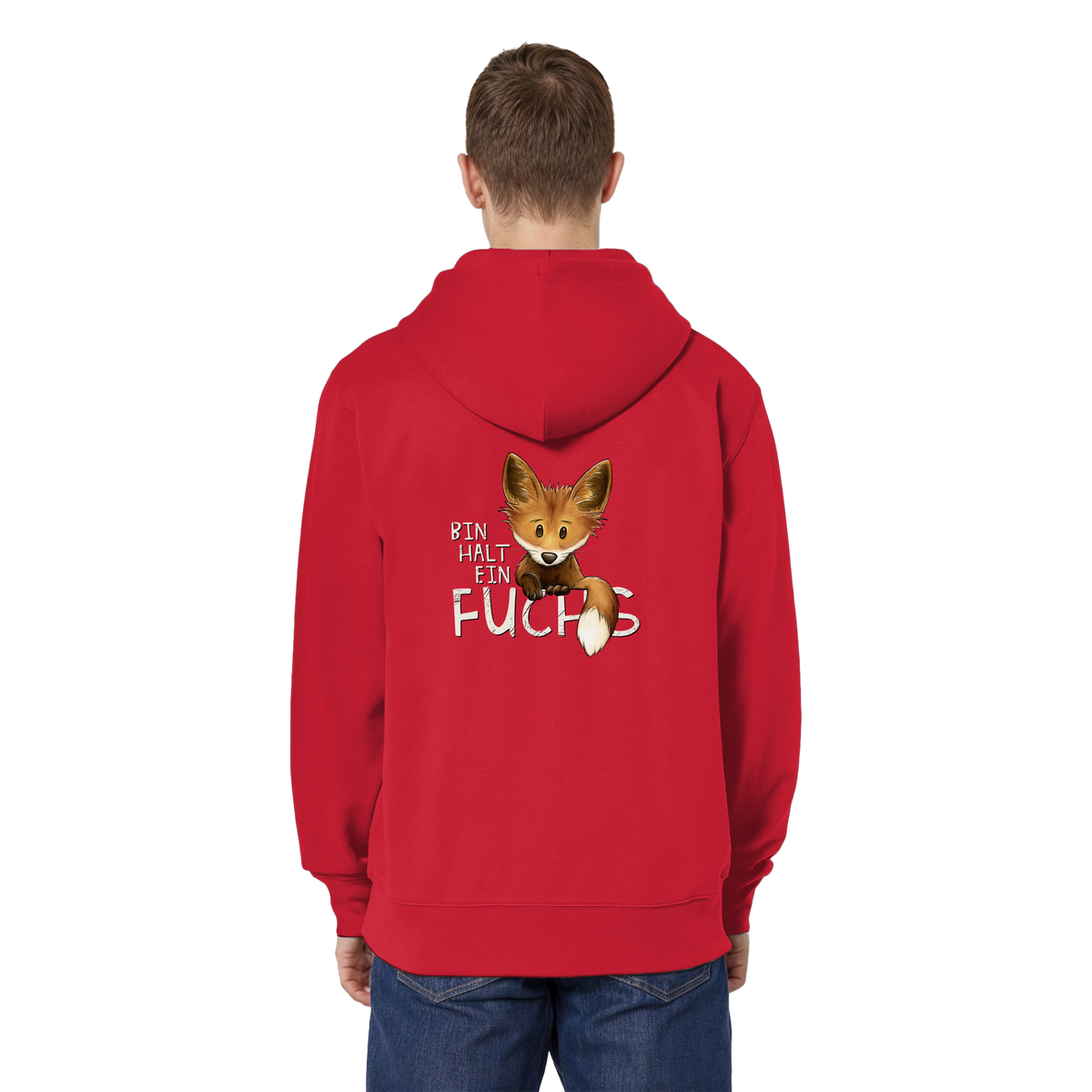 Bin halt ein Fuchs - Organic Relaxed Zipper