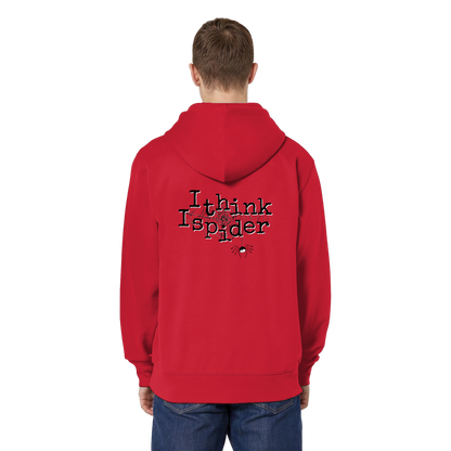 I think I spider - Spinne - Organic Relaxed Zipper