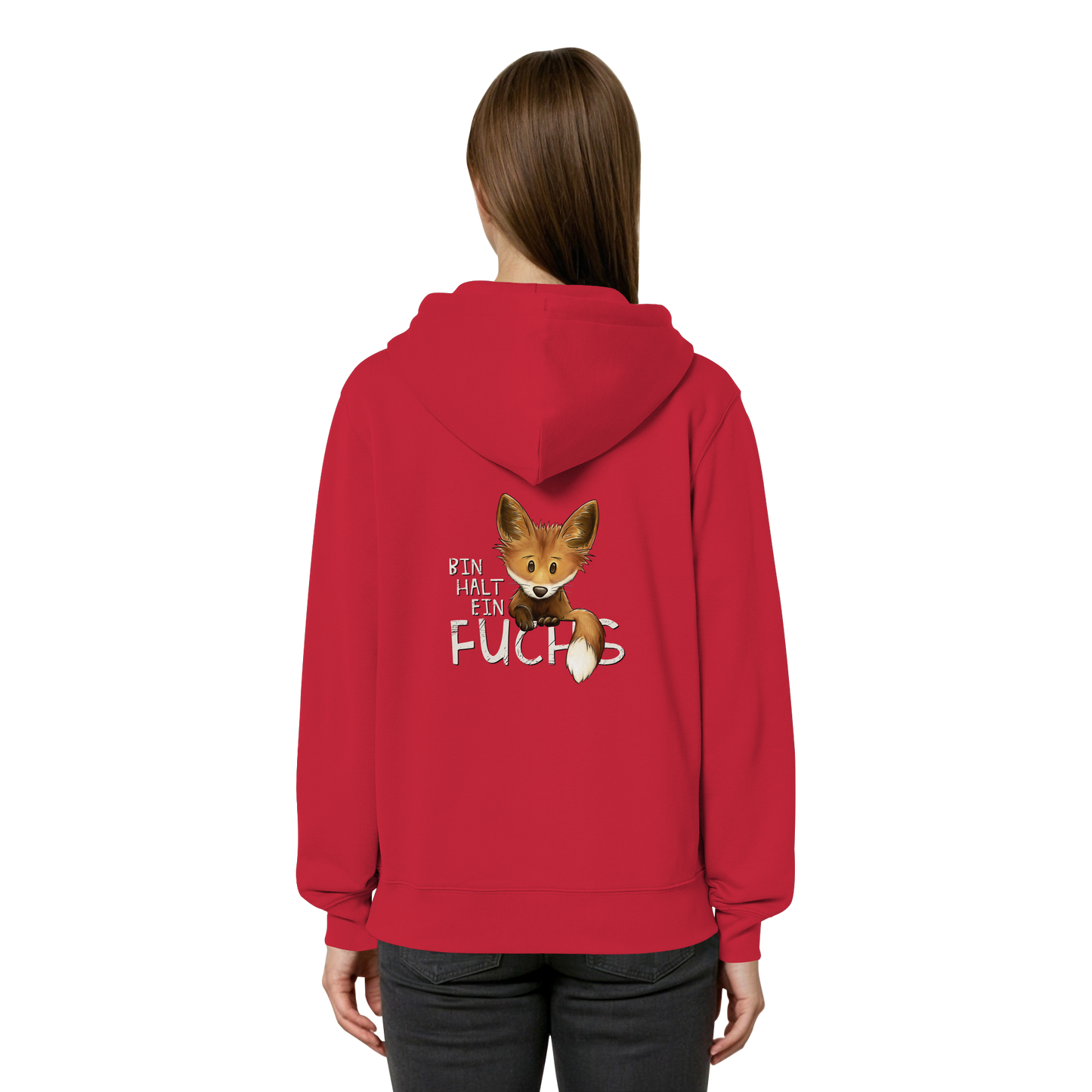 Bin halt ein Fuchs - Organic Relaxed Zipper