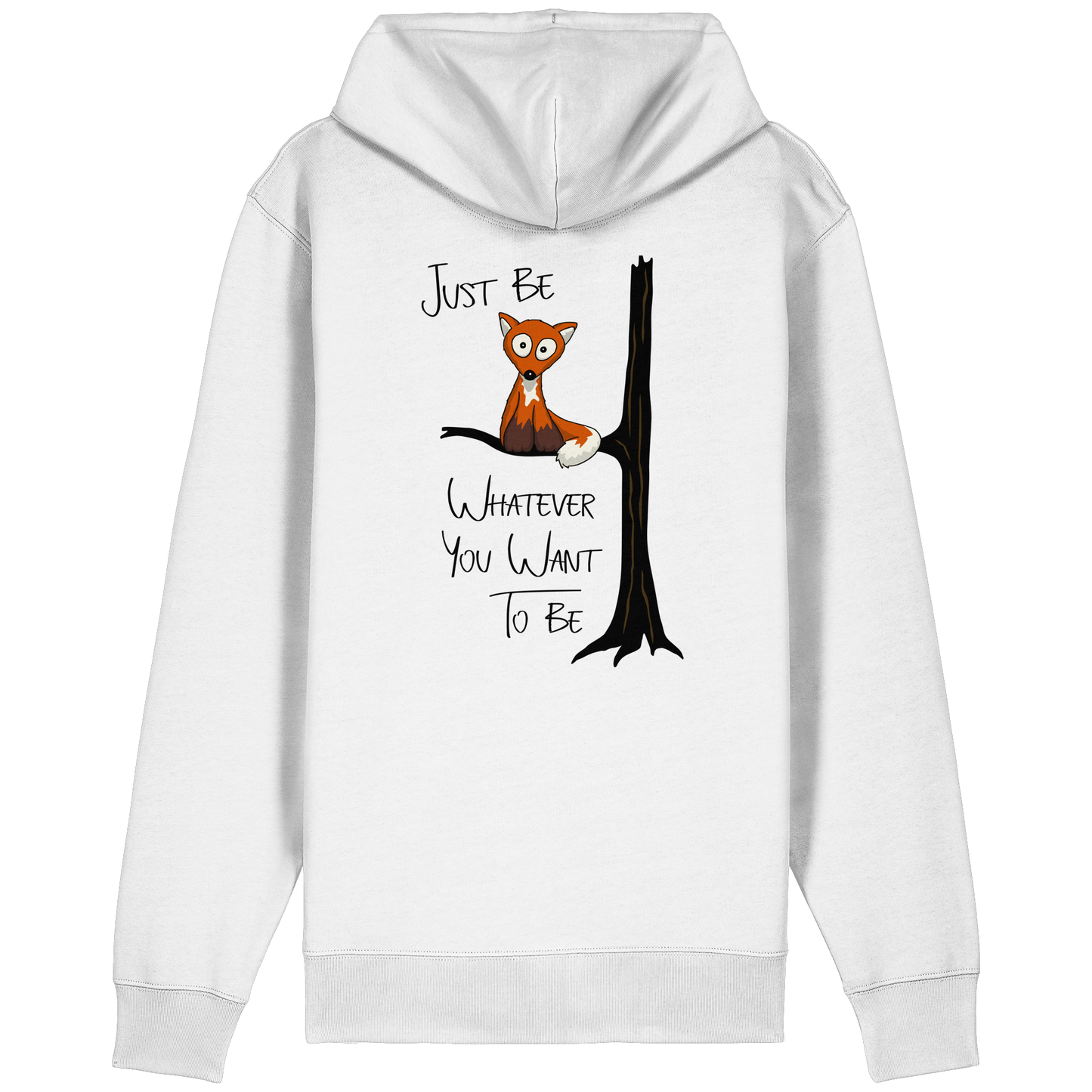Just Be Whatever | Fuchs wie Eule - Organic Relaxed Zipper