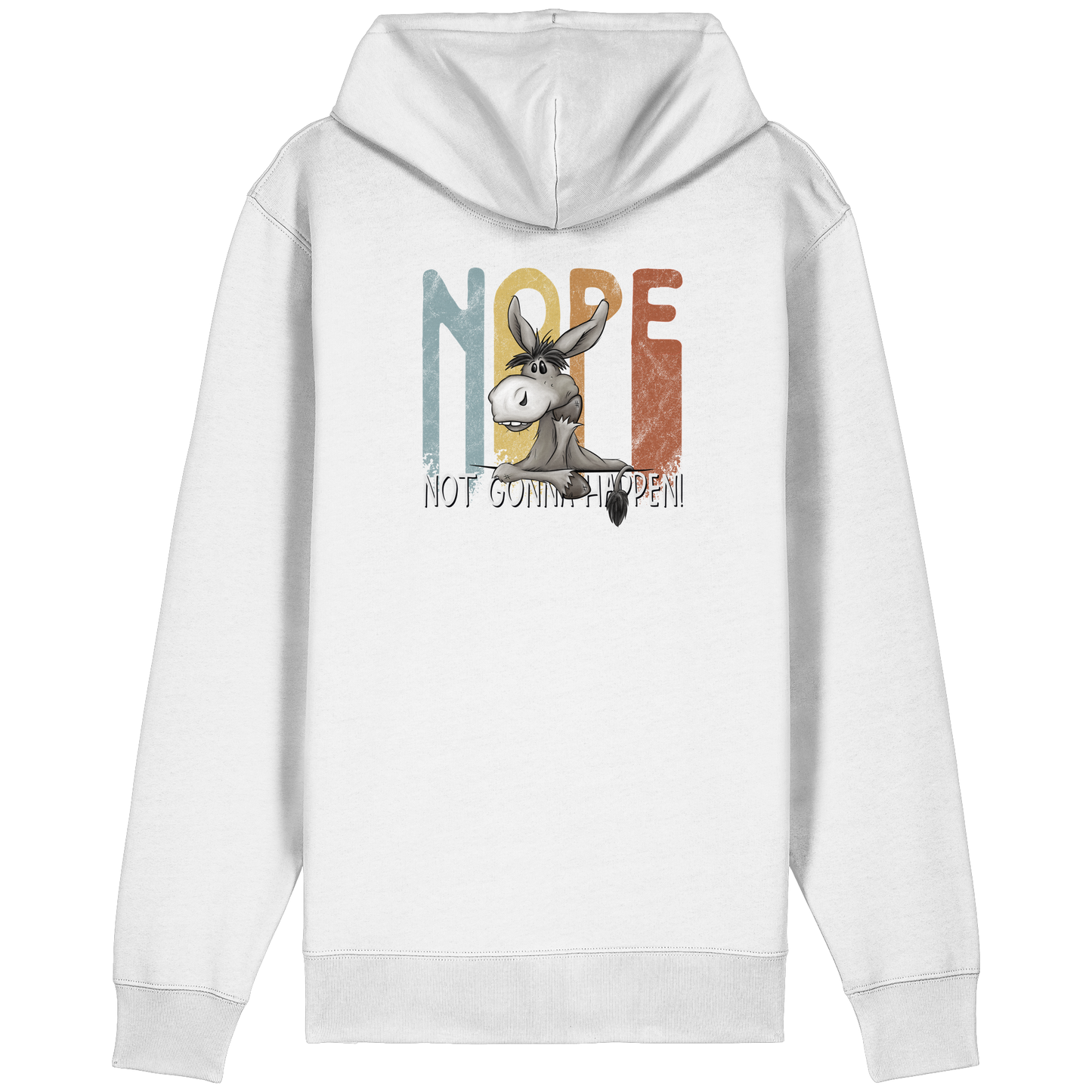 Nope | bockiger Esel - Organic Relaxed Zipper