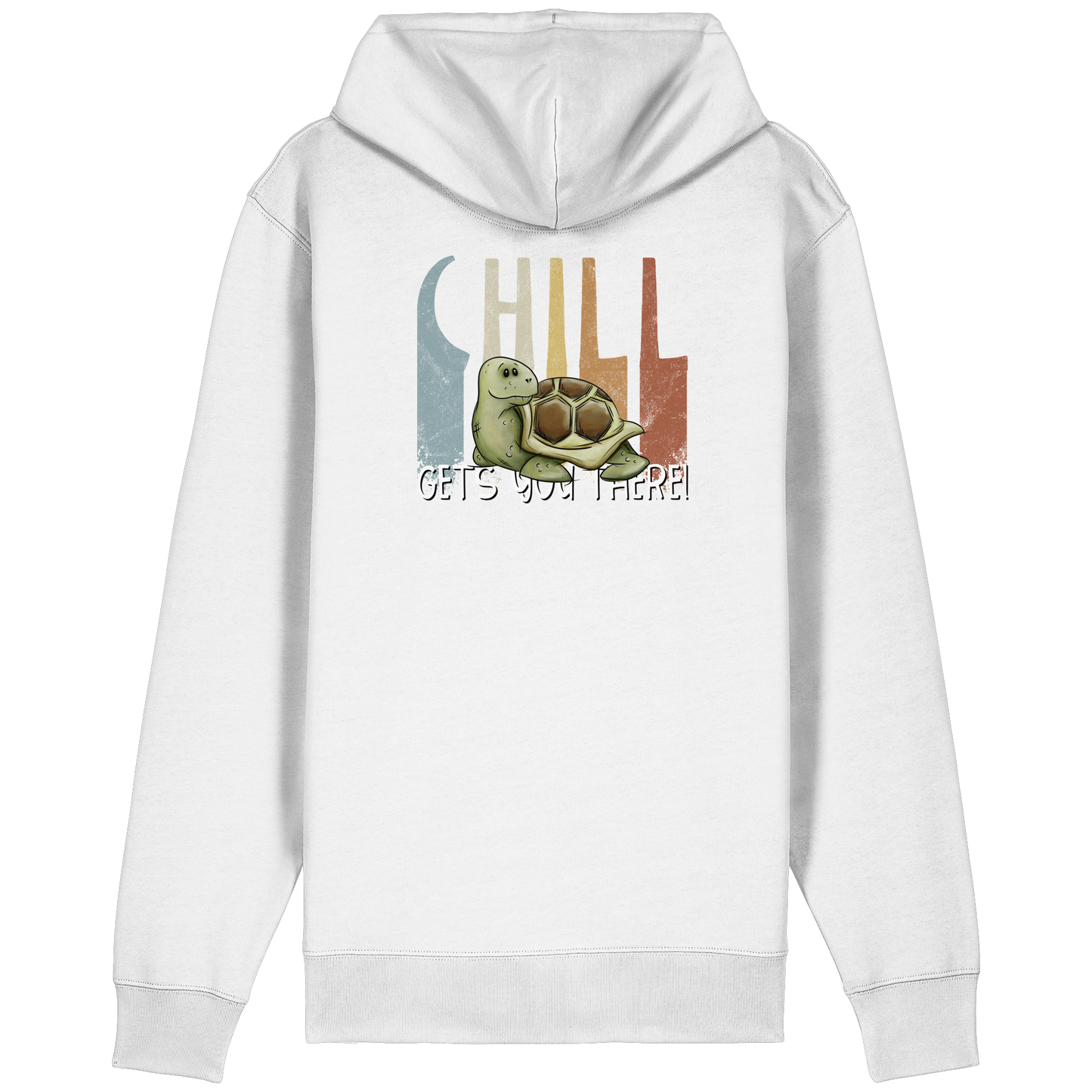 Gechillt gemütliche Schildkröte - Organic Relaxed Zipper
