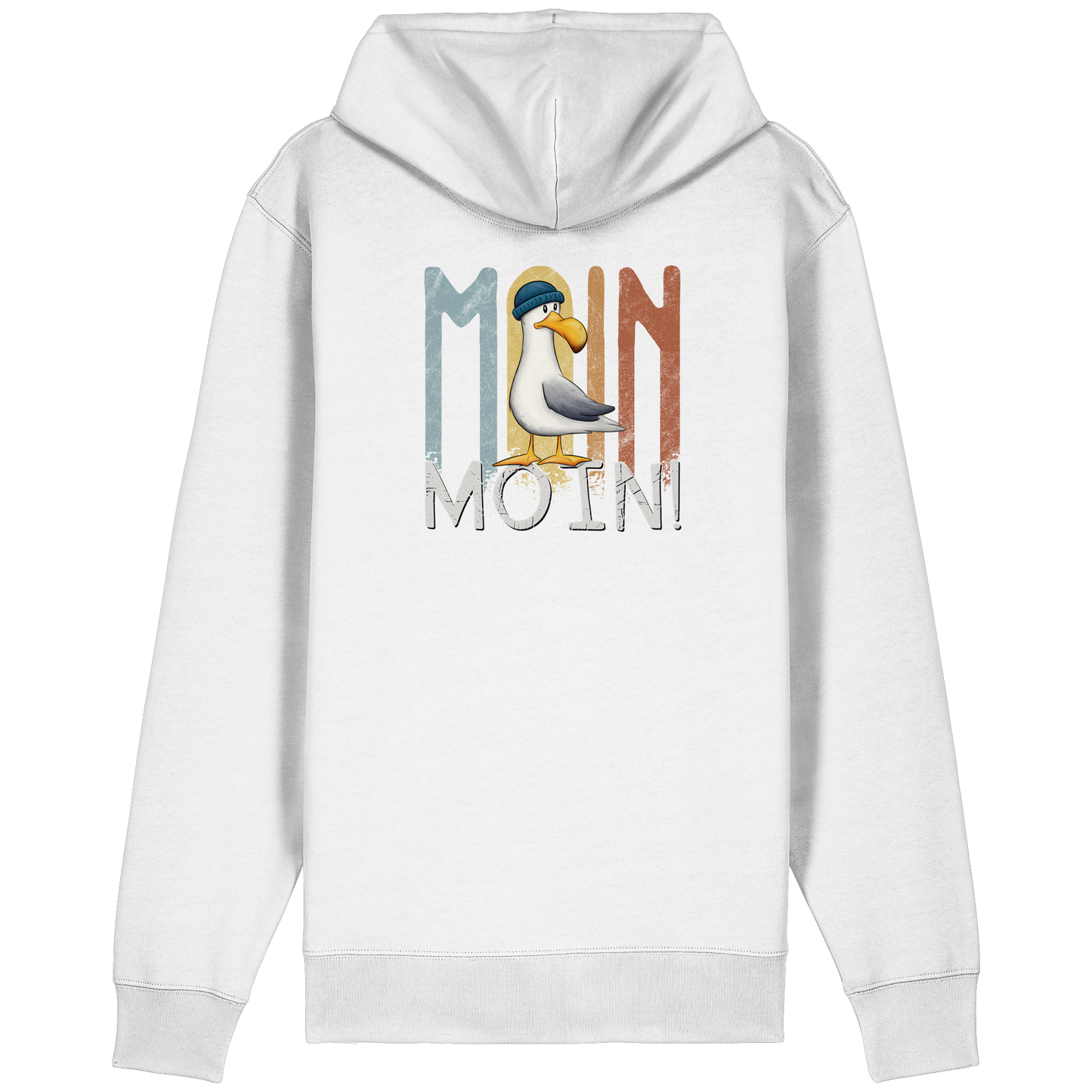 Moin Moin norddeutsche Möwe - Organic Relaxed Zipper