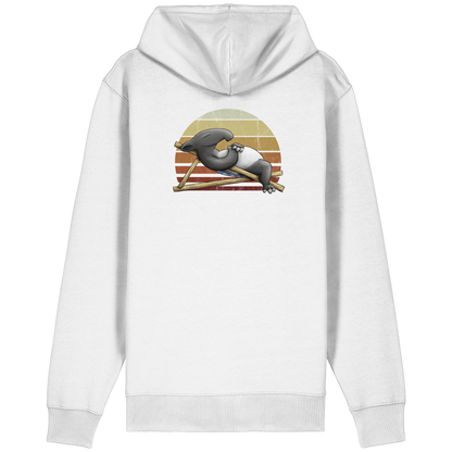 Lässiger Retro Sundown Tapir - Organic Relaxed Zipper