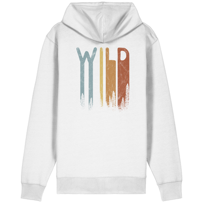 Wild Retro Schriftzug - Organic Relaxed Zipper