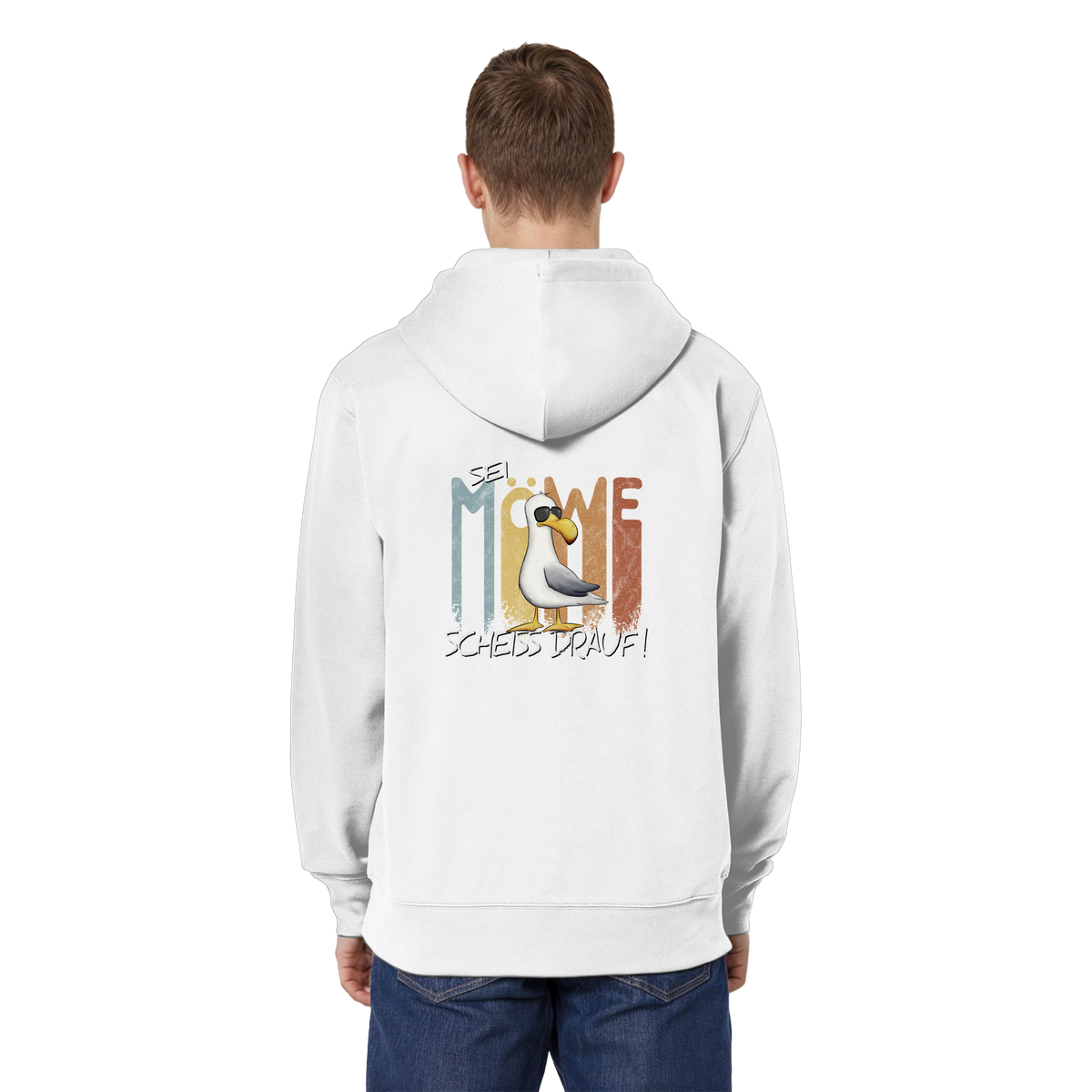 Sei Möwe Scheiß Drauf  - Organic Relaxed Zipper