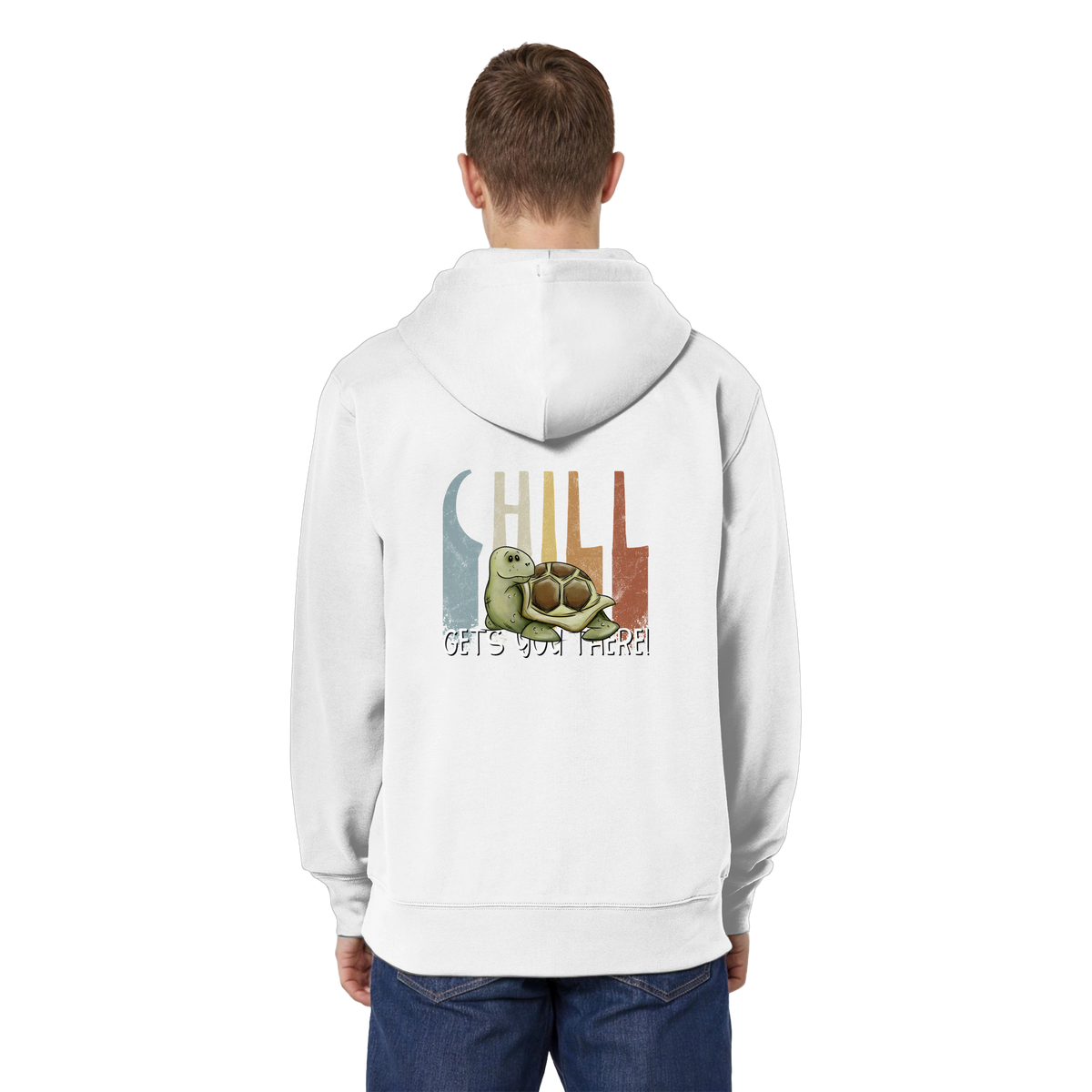 Gechillt gemütliche Schildkröte - Organic Relaxed Zipper