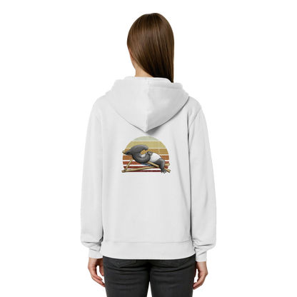 Lässiger Retro Sundown Tapir - Organic Relaxed Zipper