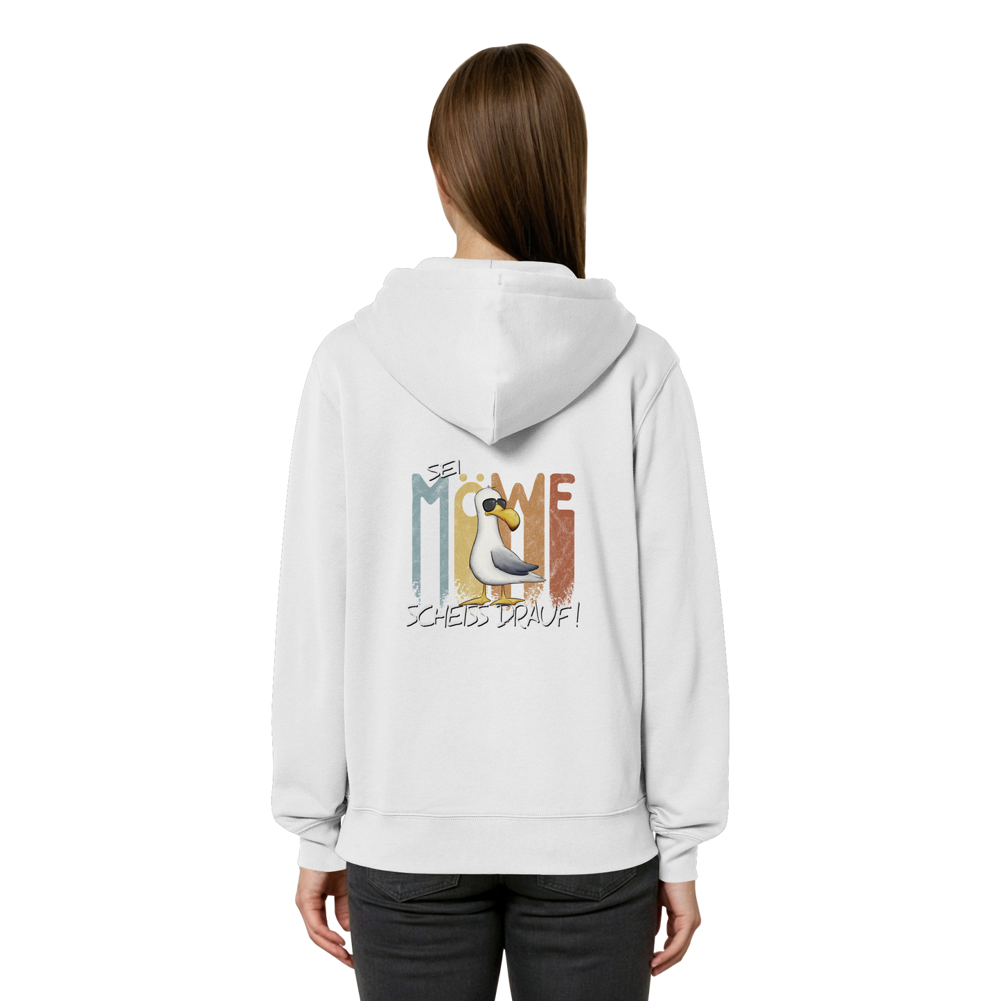 Sei Möwe Scheiß Drauf  - Organic Relaxed Zipper