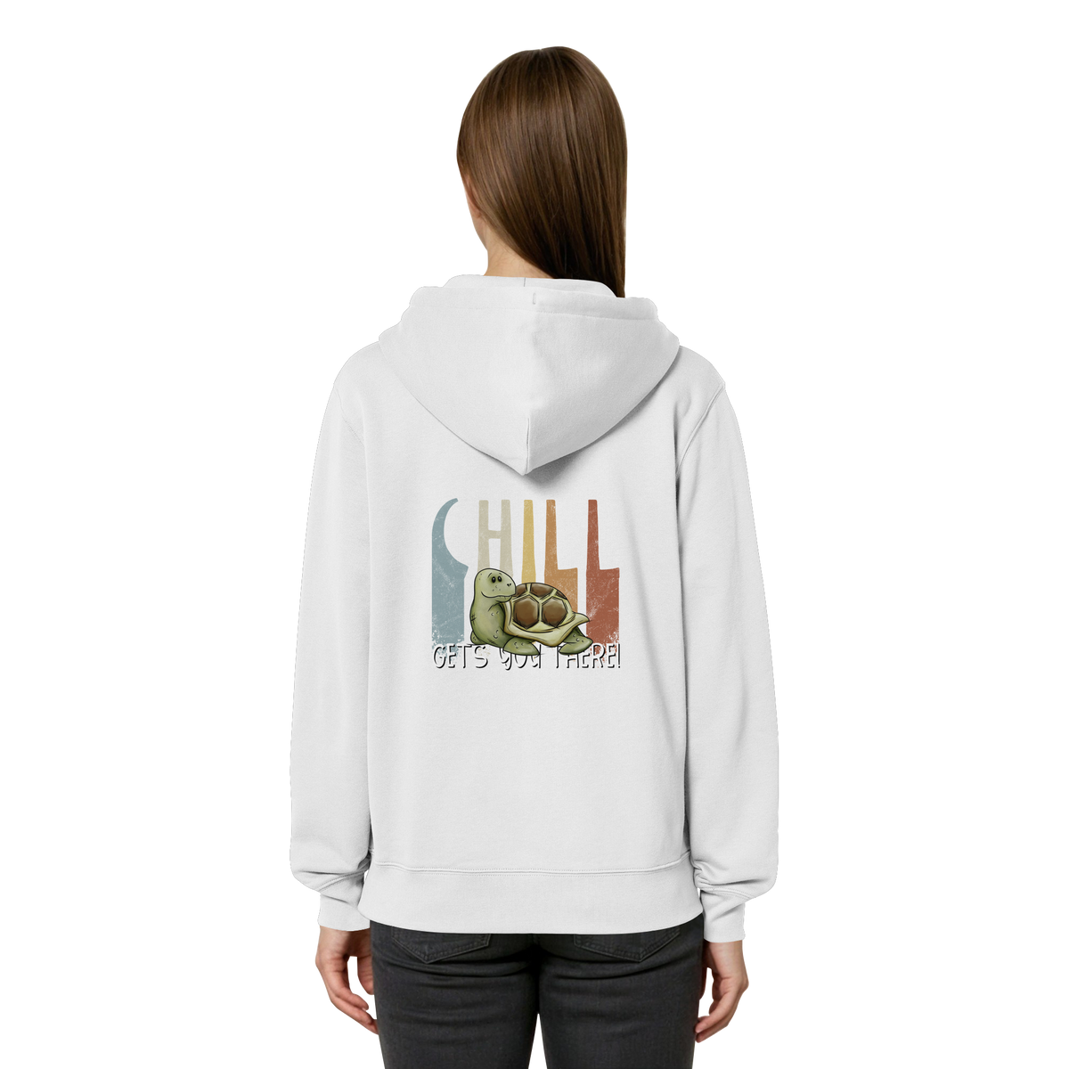 Gechillt gemütliche Schildkröte - Organic Relaxed Zipper