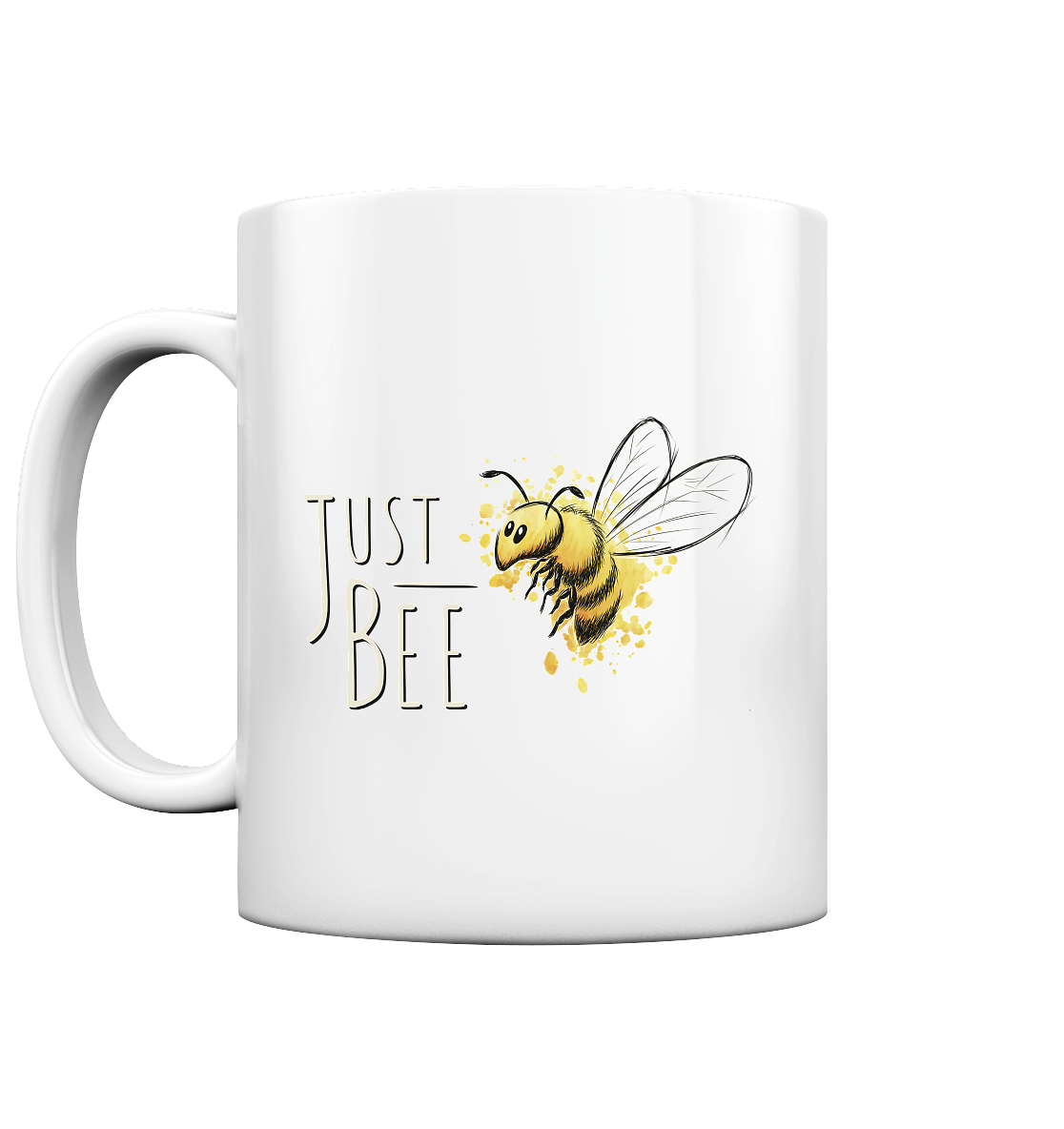 Just Bee, kleine Honig-Biene - Tasse glossy