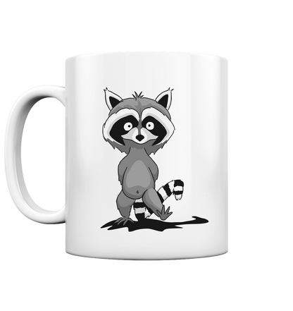 Frecher kleiner Waschbär - Tasse glossy