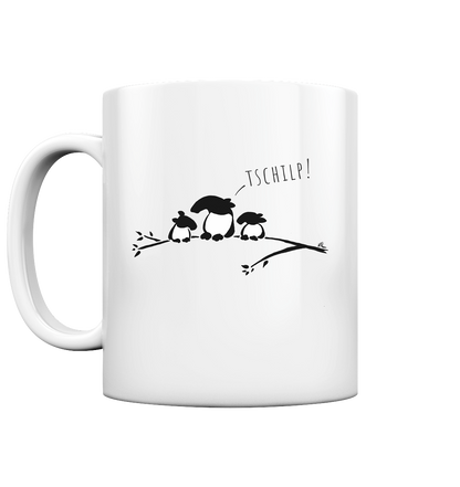 Drei kleine Tapir-Vögel - Tasse glossy