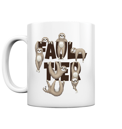 Viele gechillte Faultiere - Tasse glossy