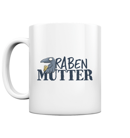 Rabenmutter Krähenmama - Tasse glossy